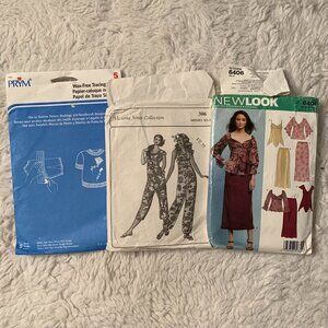 PRYM, NEW LOOK (6406) and Victoria Jones col306) Wax-Free Tracing Paper